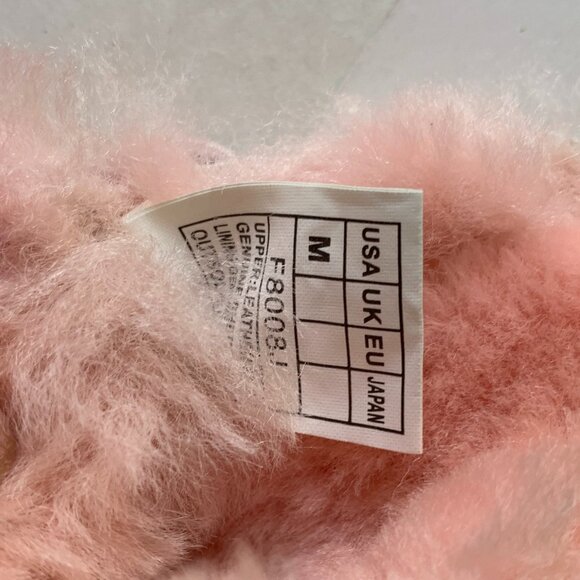 PINK UGG BOO CRIB BOOTS BABY SUEDE SIZE M - Picture 10 of 10